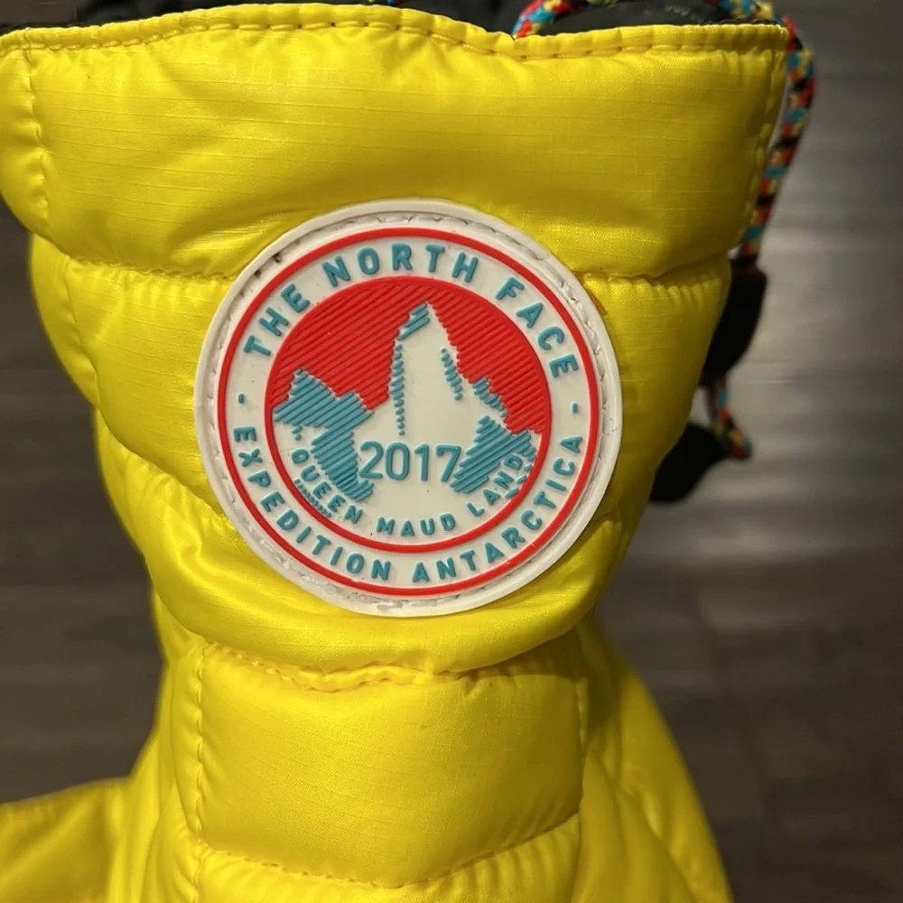 The North Face Yellow and Black Men's Rain & Snow Boots